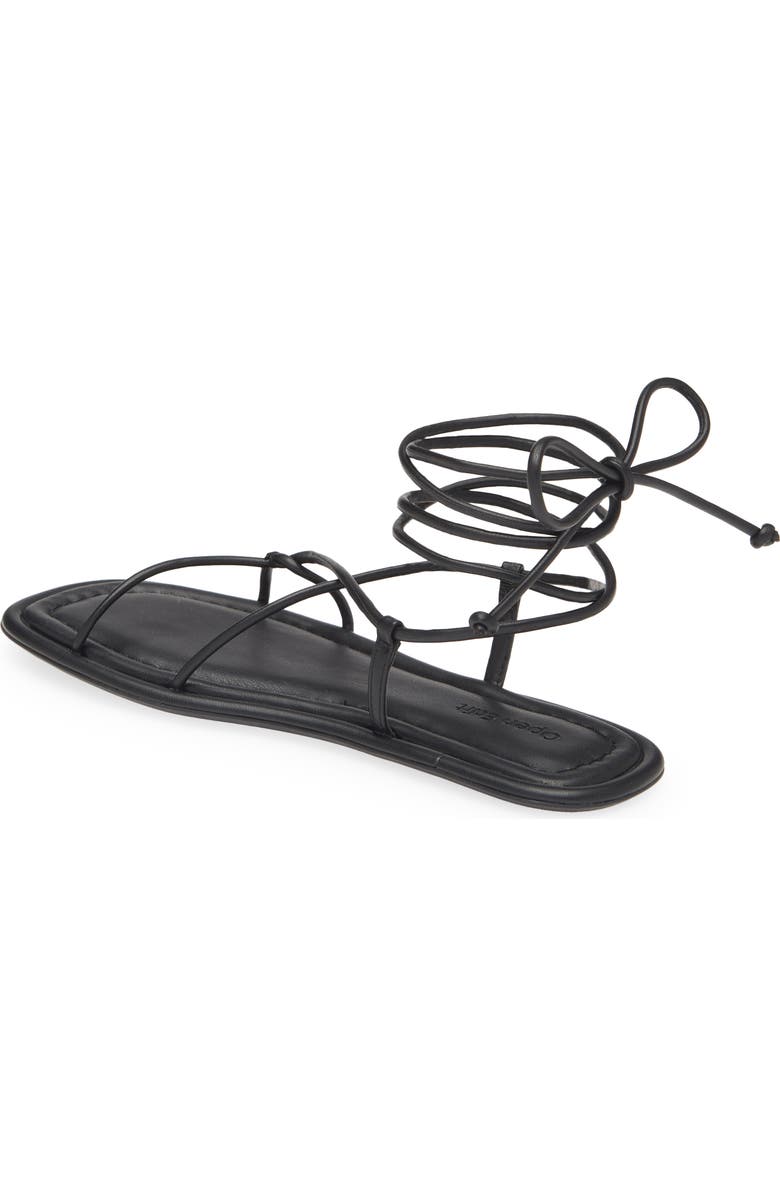 Open Edit Tracee Ankle Tie Sandal, Alternate, color,