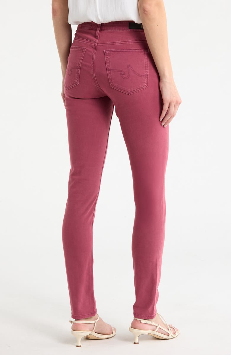 AG The Prima Skinny Jeans, Alternate, color, Hi-White Twilight Magenta