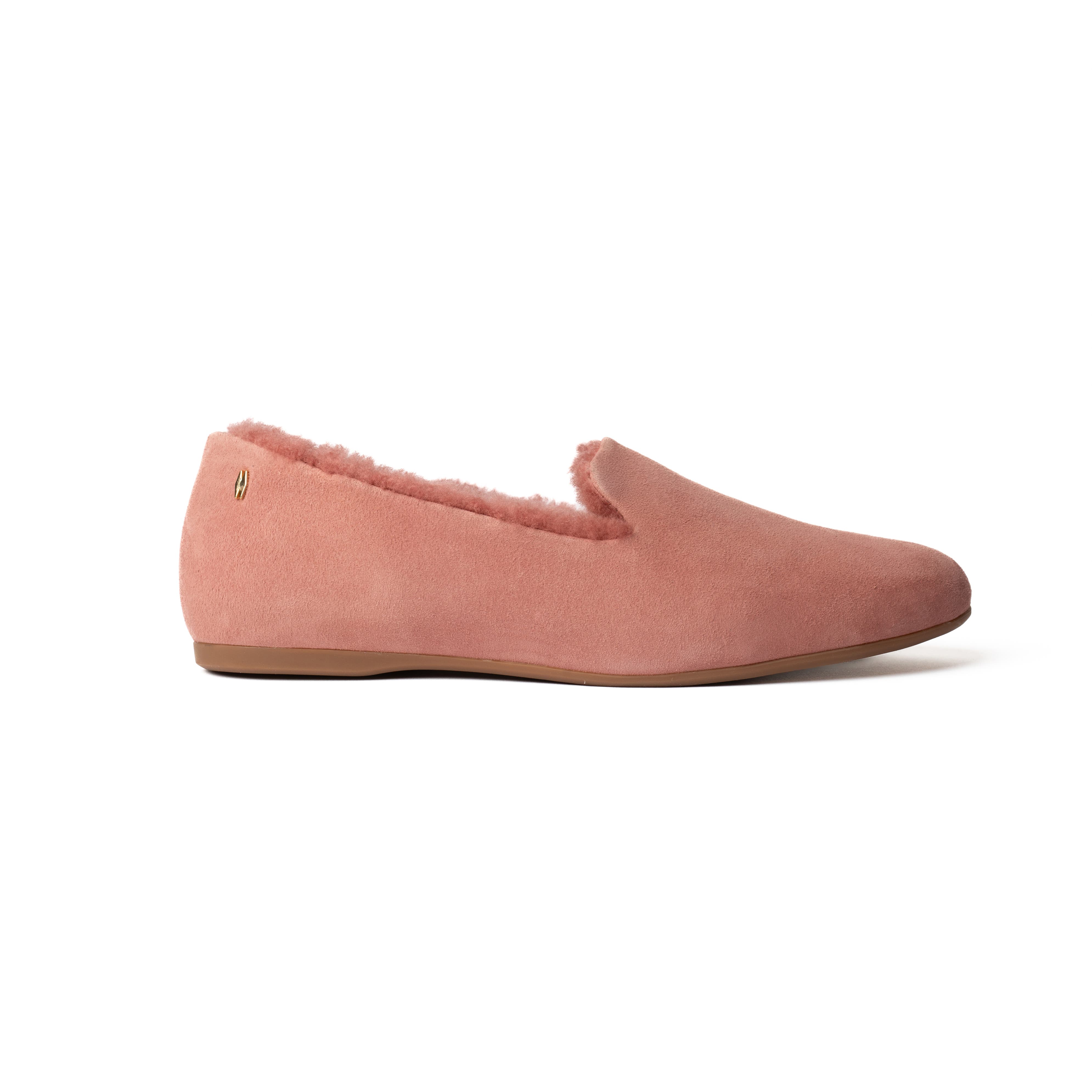 Mave & Chez The Audrey - Arch Support 100% Genuine Shearling, Alternate, color, Rosy Pink