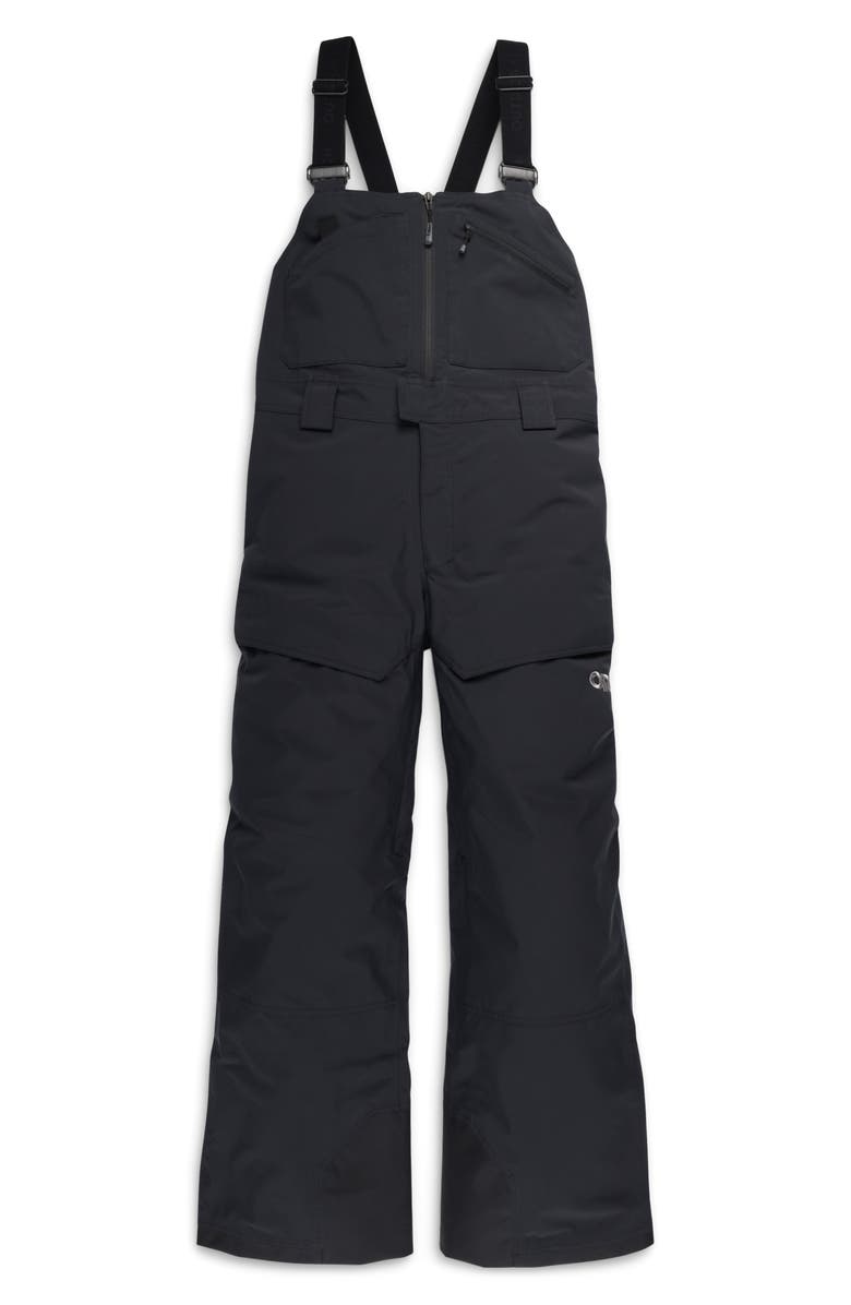 Outdoor Research Snowcrew Waterproof Insulated Bibs, Alternate, color, Black