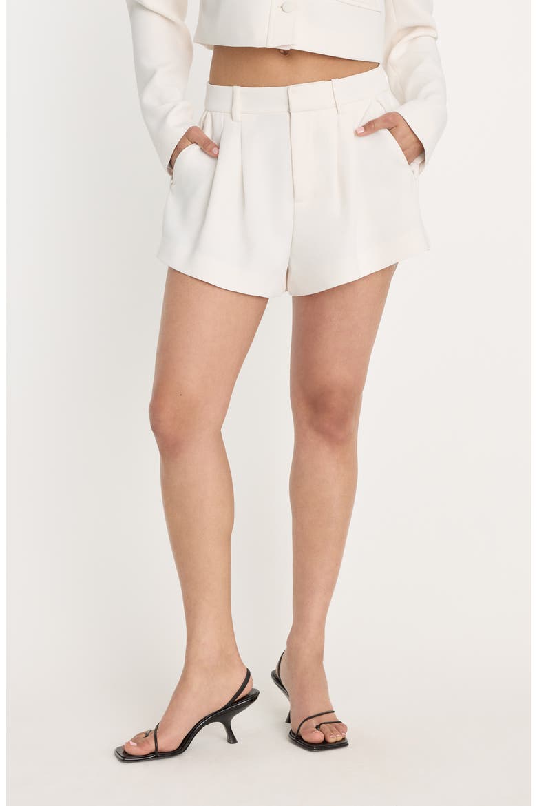 Luxe Suiting Shorts, Main, color, SOFT SHELL
