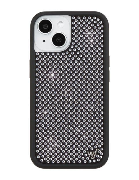 White Rhinestone iPhone Case