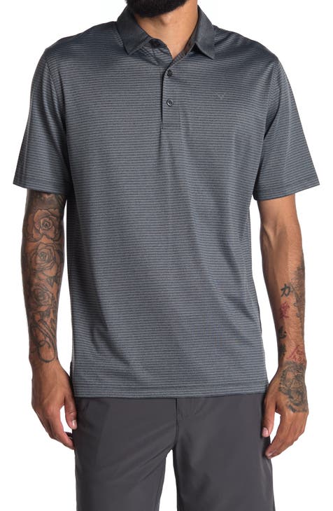 Golf Heather Micro Stripe Polo