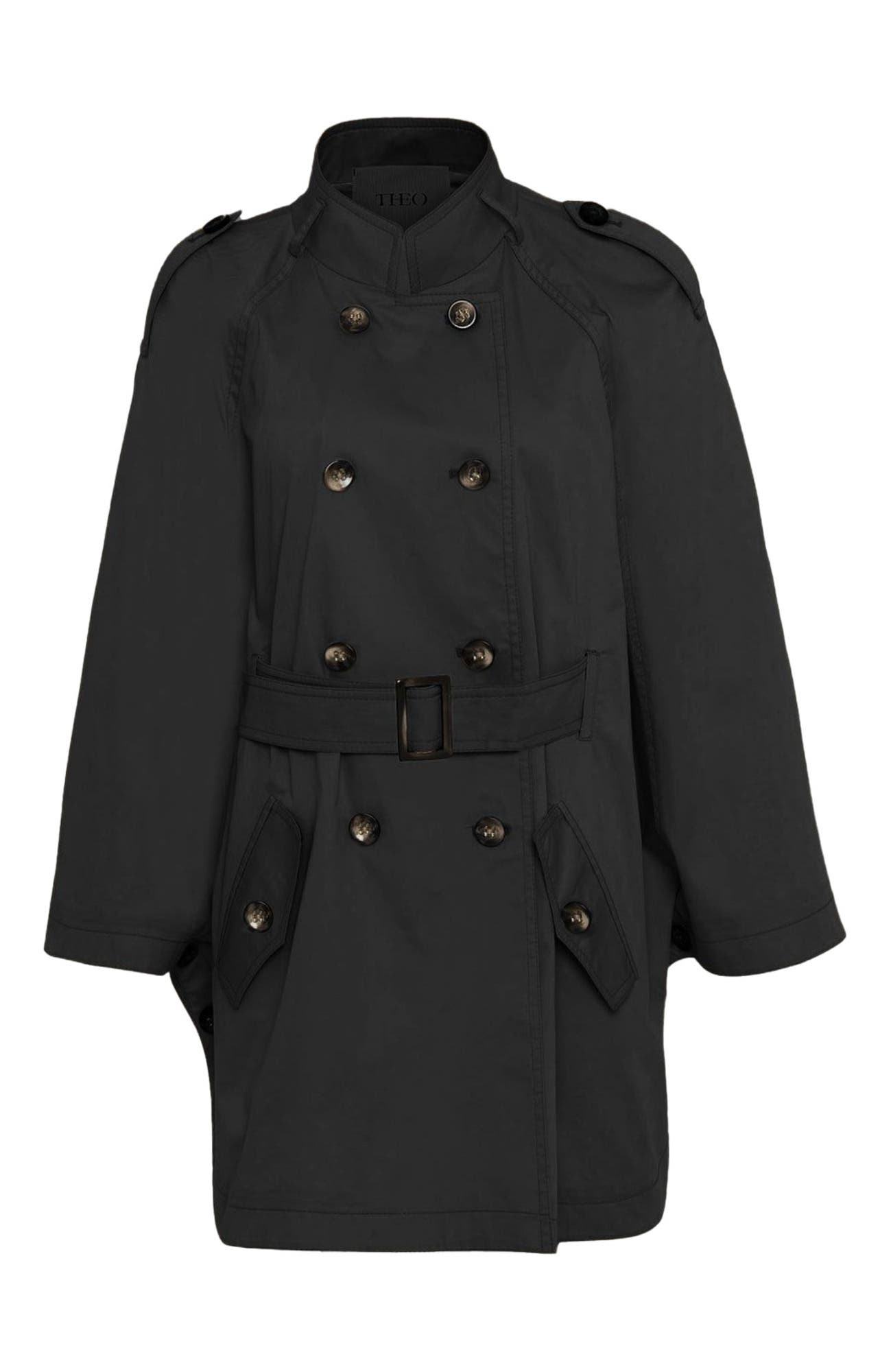 Chloe Trapunto Trench Cape - image 2