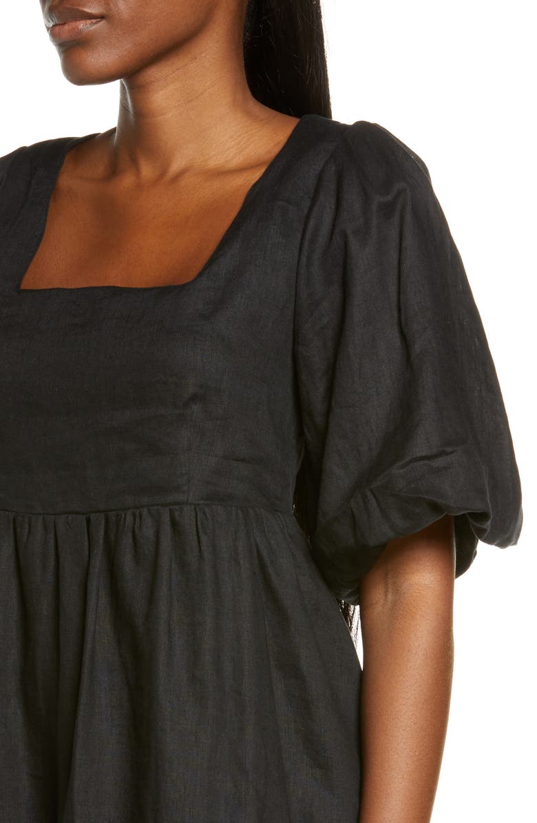 Seafolly Women's Beach Edit Shoreline Linen Cover-Up Dress, Alternate, color, 