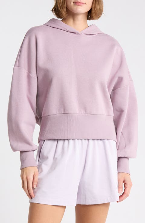 Feather Fleece Roomy Hoodie