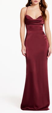 Katie May Tara Cowl Neck Gown