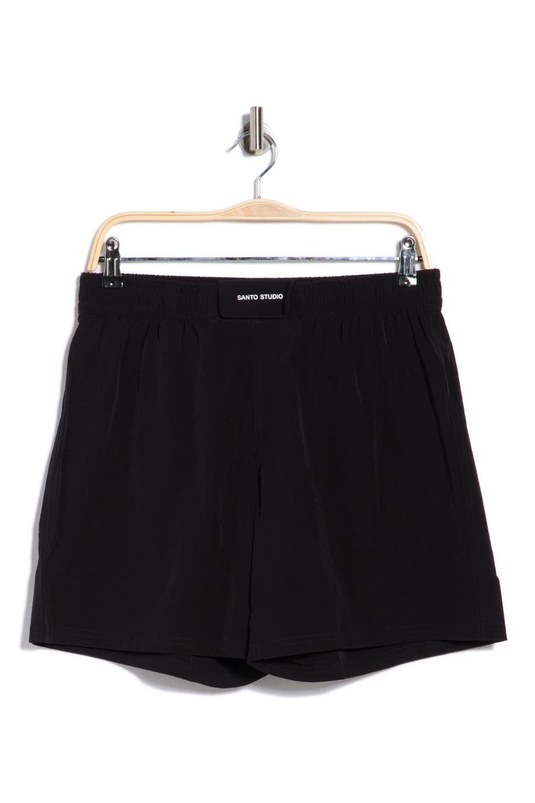 Tempo Sport Torino Shorts, Alternate, color, BLACK