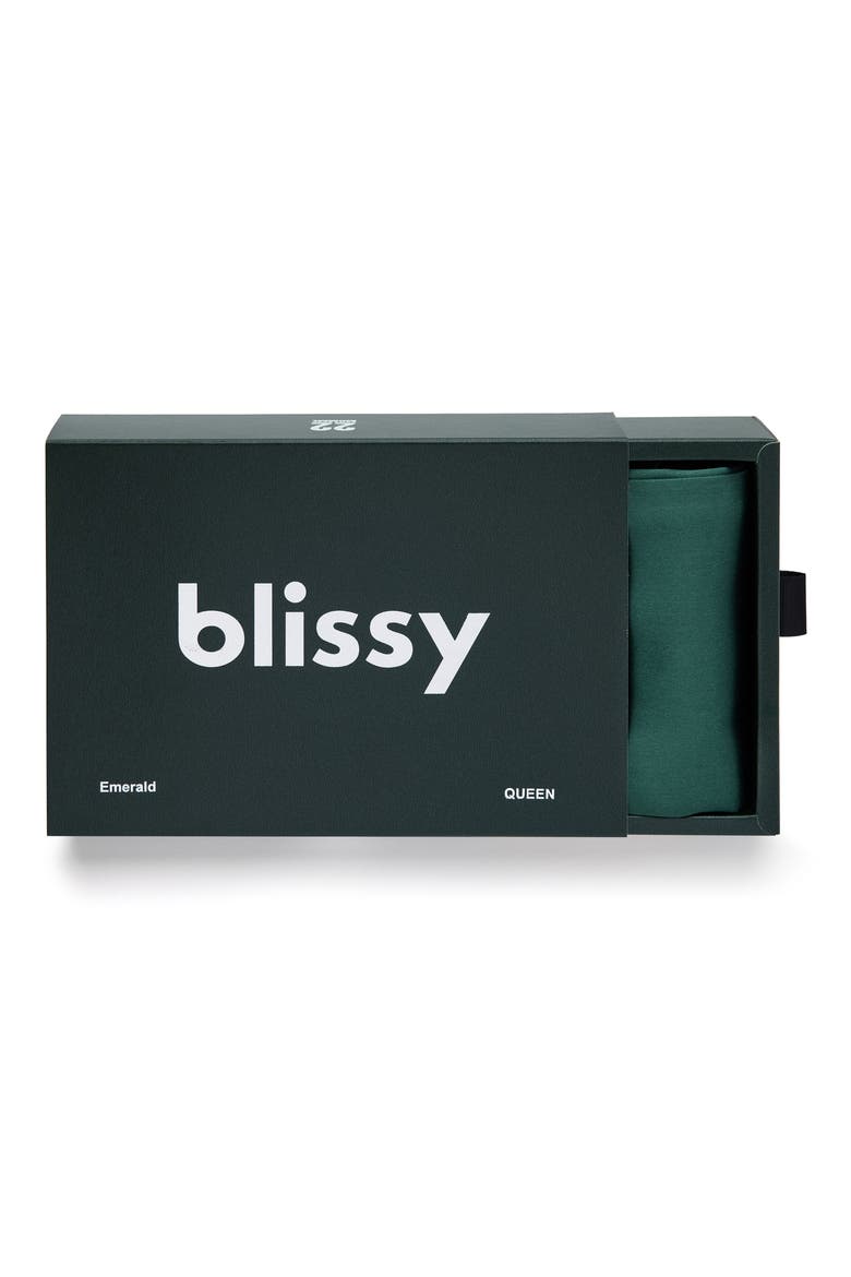 Mulberry Silk Pillowcase, Alternate, color, EMERALD