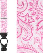 Trafalgar Sobee Paisley Silk Suspenders