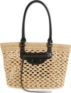 Balenciaga Medium Le City Basket Shoulder Bag