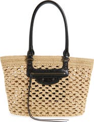 Balenciaga Medium Le City Basket Shoulder Bag