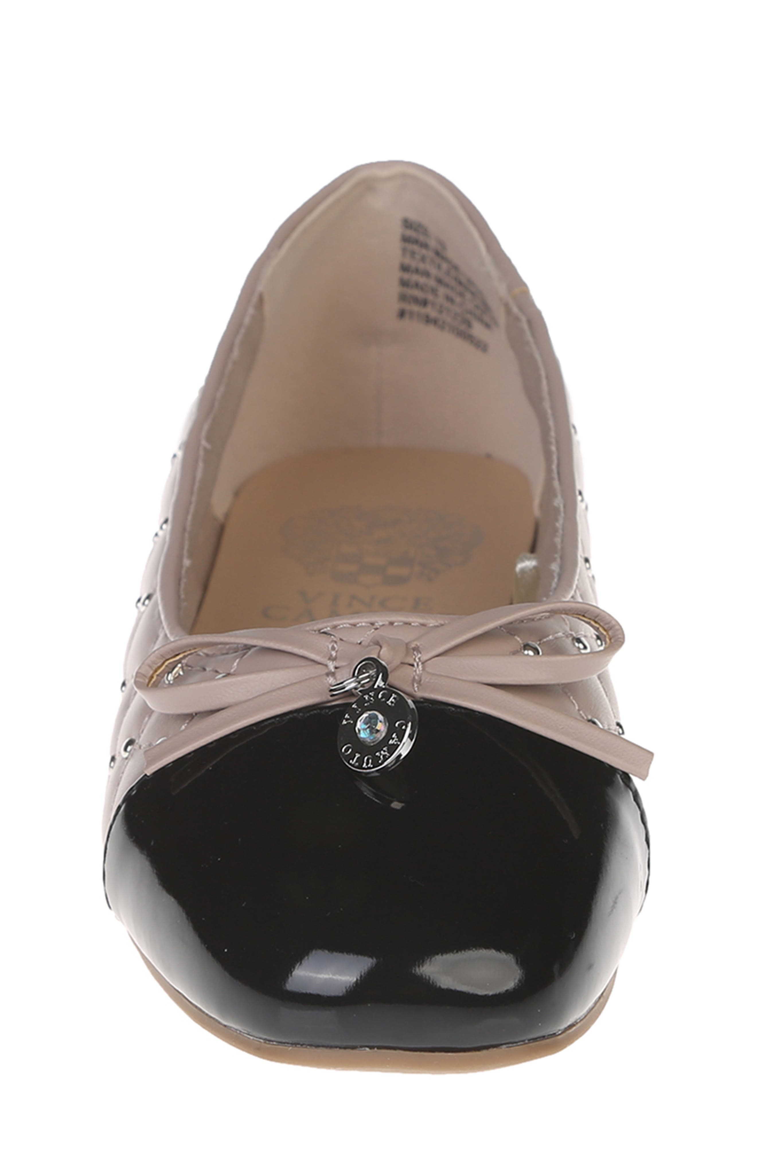 Vince Camuto Kids' Contrast Closed Ballet Flat, Alternate, color, 