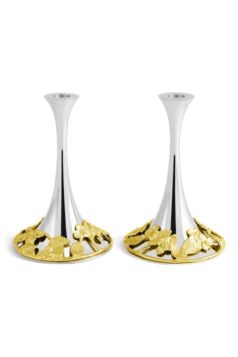 Michael Aram Hydrangea Candle Holder - Set of 2 | Nordstromrack