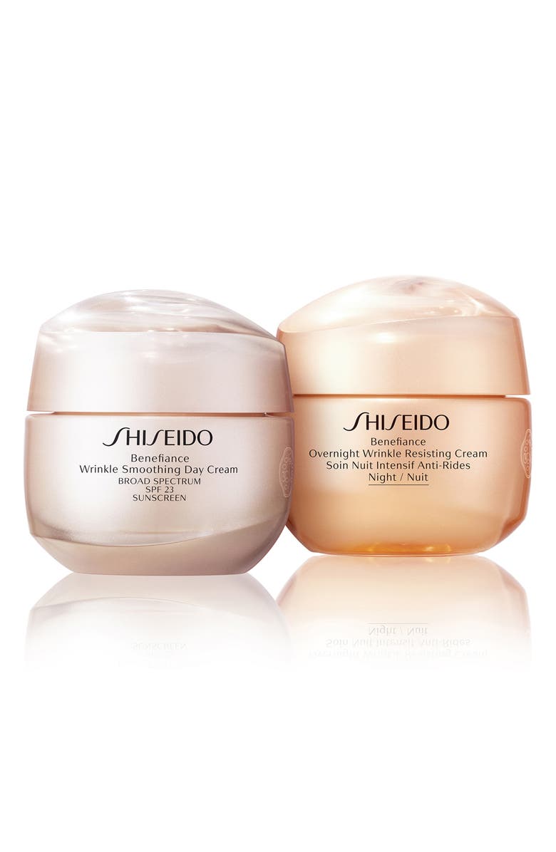 Shiseido Benefiance Wrinkle Smoothing Day To Night Set (Nordstrom Exclusive) (Limited Edition) $174 Value, Alternate, color,