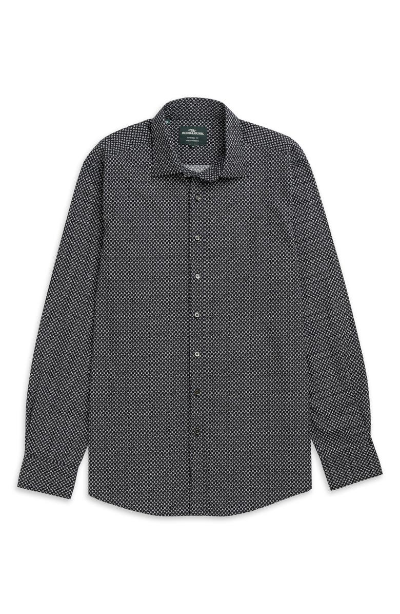 Rodd & Gunn Notown Microprint Button-Up Shirt, Alternate, color, 
