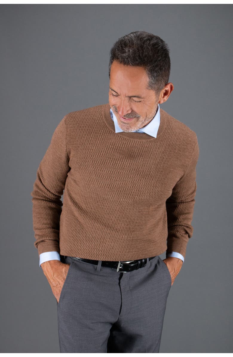 Trafalgar Lorenzo 32mm Dropped Edge Leather Dress Belt, Alternate, color, Black