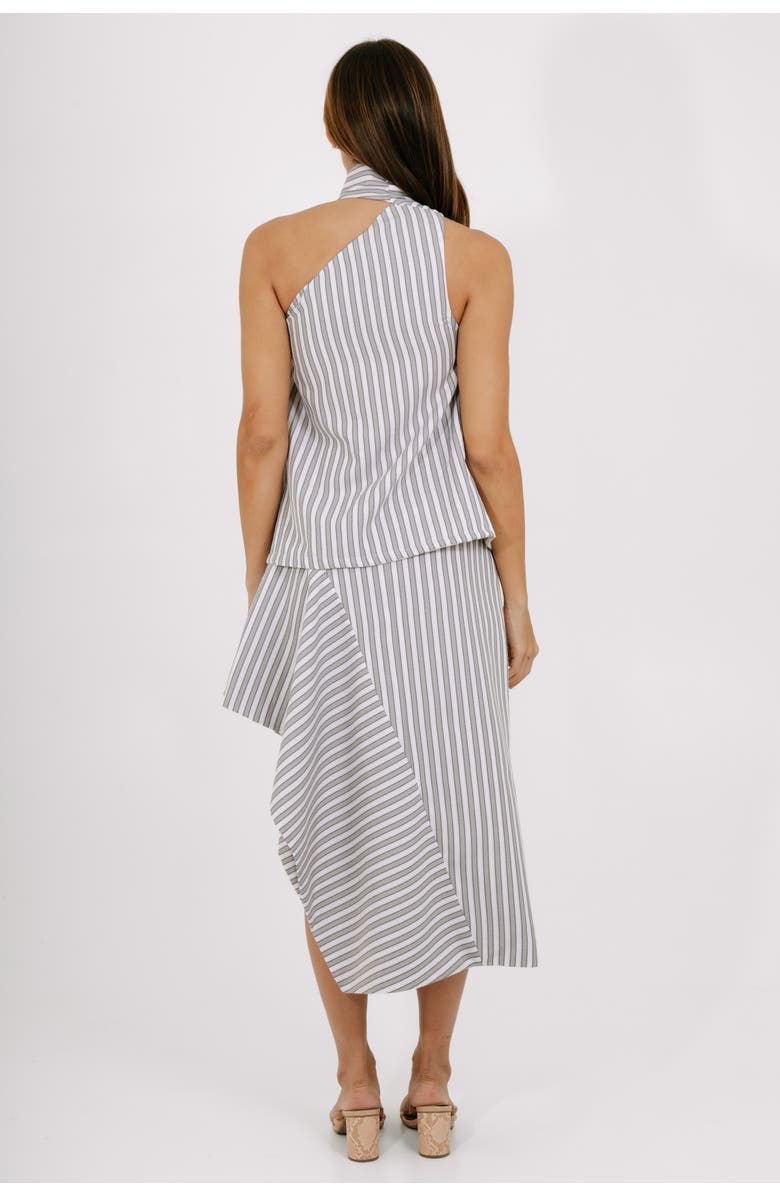 Valentina Gordon Cloud Top, Alternate, color, White And Yellow Stripes