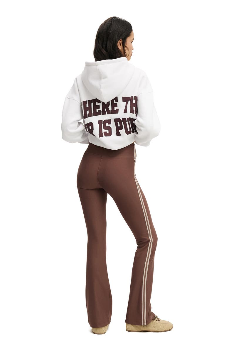 COTTON ON BODY Women's Active Fleece Lined Flare, Alternate, color, Deep Taupe All Spice Deep