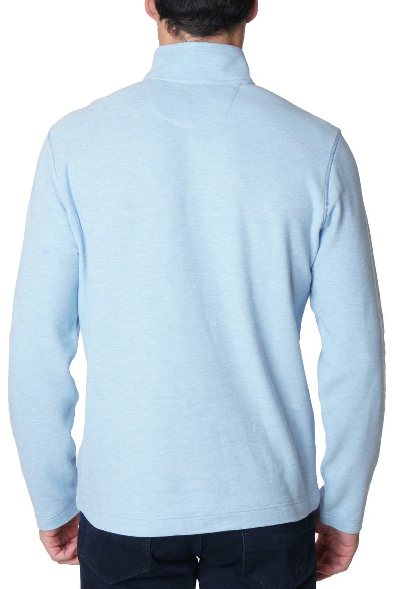 Germano Quarter Zip Pullover, Alternate, color, LIGHT BLUE