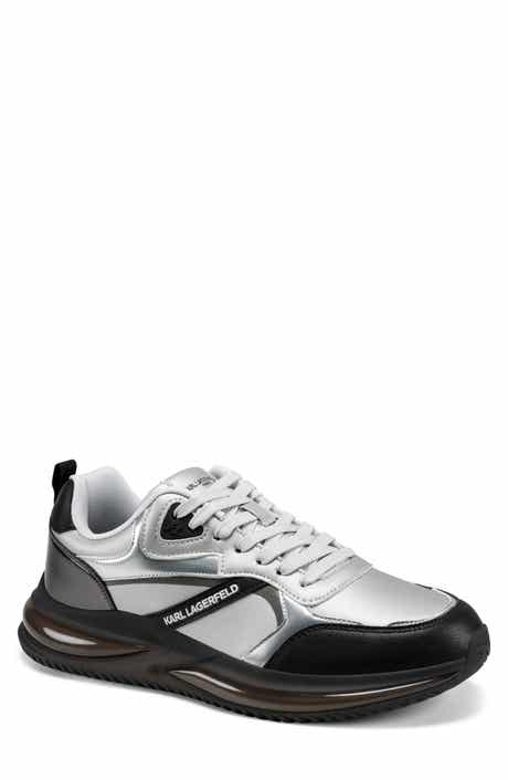 KARL LAGERFELD PARIS Nino Mixed Media Sneaker
