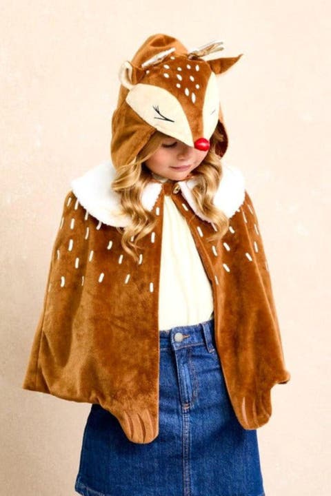 Reindeer Cape for Girls