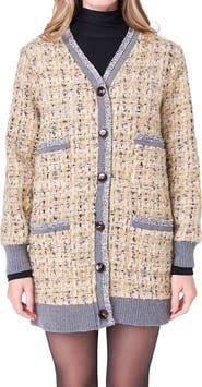 English Factory Bouclé Coat