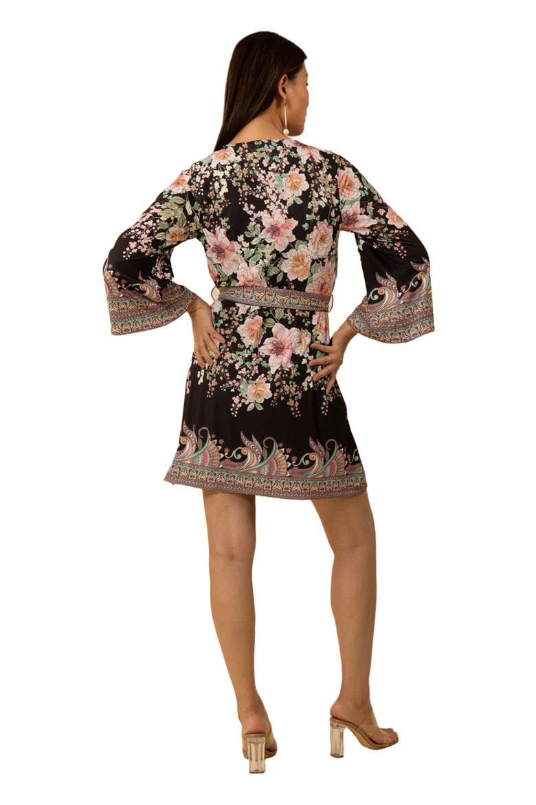 Kaliyah Jersey Dress, Alternate, color, Black