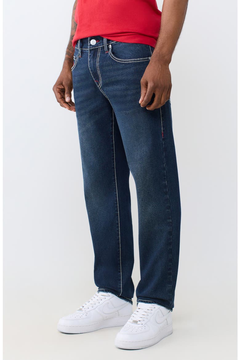 Geno Big T Slim Fit Jeans, Alternate, color, DARK HAWKS EYE