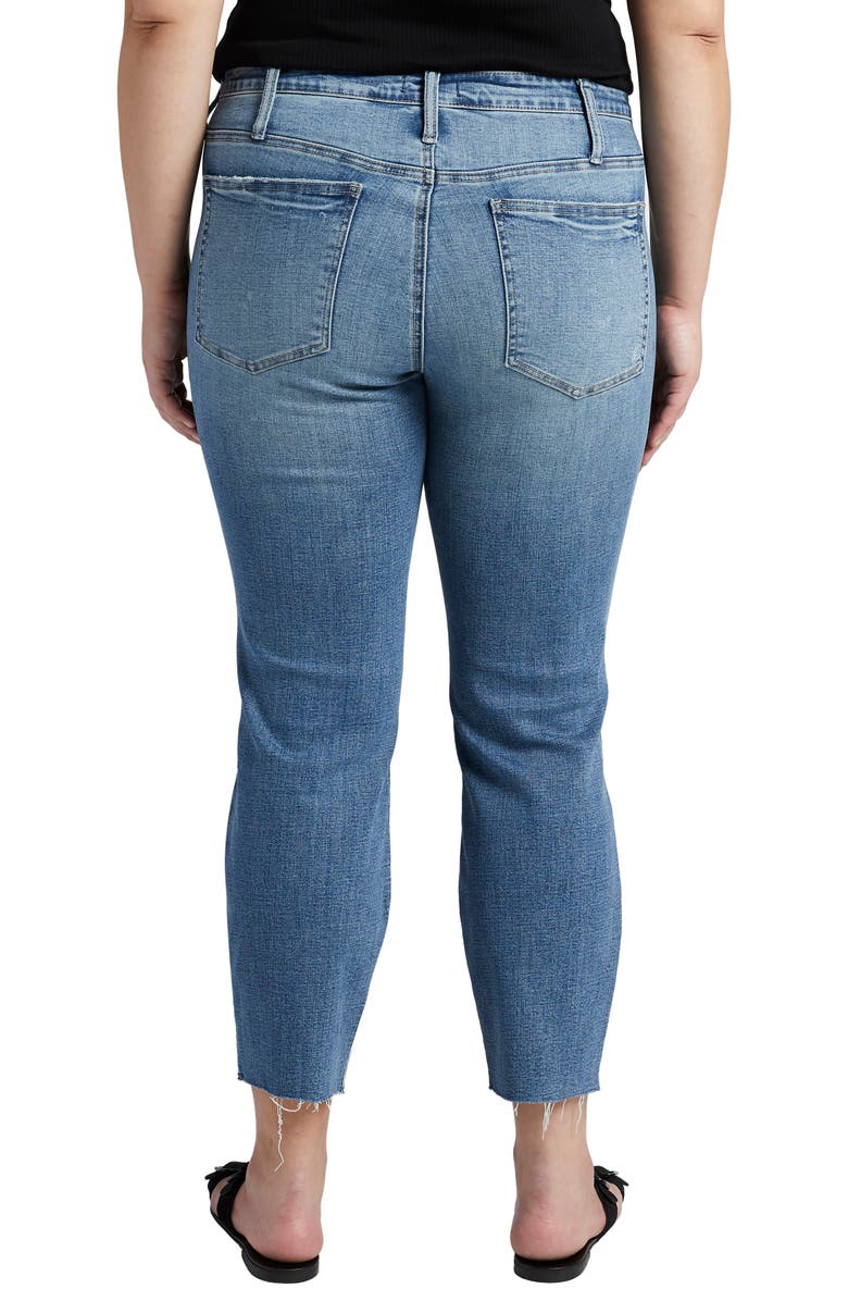 Silver Jeans Co. Most Wanted High Waist Skinny Jeans, Alternate, color,