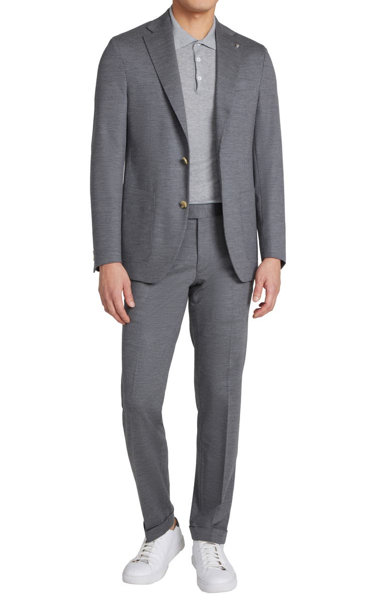 Jack Victor Hartford Soft Constructed Wool Blend Suit, Main, color,