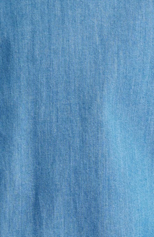 Jack Victor Reed Cotton Chambray Button-up Shirt