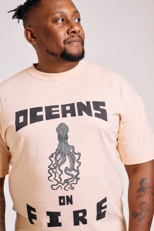 The Rad Black Kids Oceans On Fire T-shirt