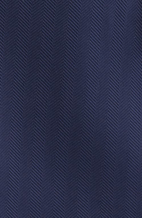 Hugo Boss Boss Jupa One-button Blazer In Clean Navy Herringbone