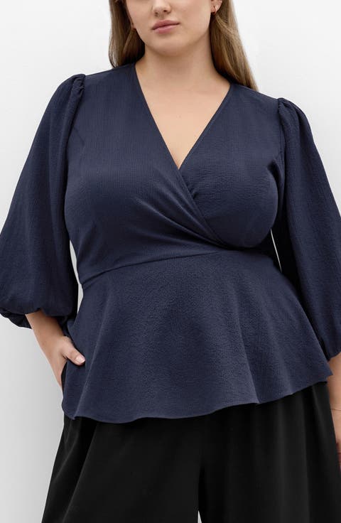 Celina Wrap Top (Plus)