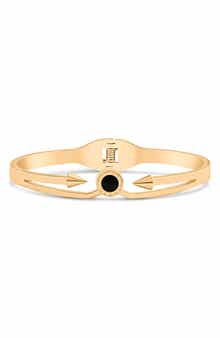 Roman Numeral Hinge Bangle