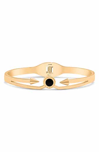 Roman Numeral Hinge Bangle