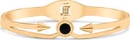 JARDIN Roman Numeral Hinge Bangle