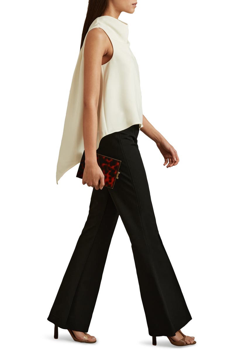 Reiss Simone Cowl Neck Sleeveless Trapeze Top, Alternate, color, 