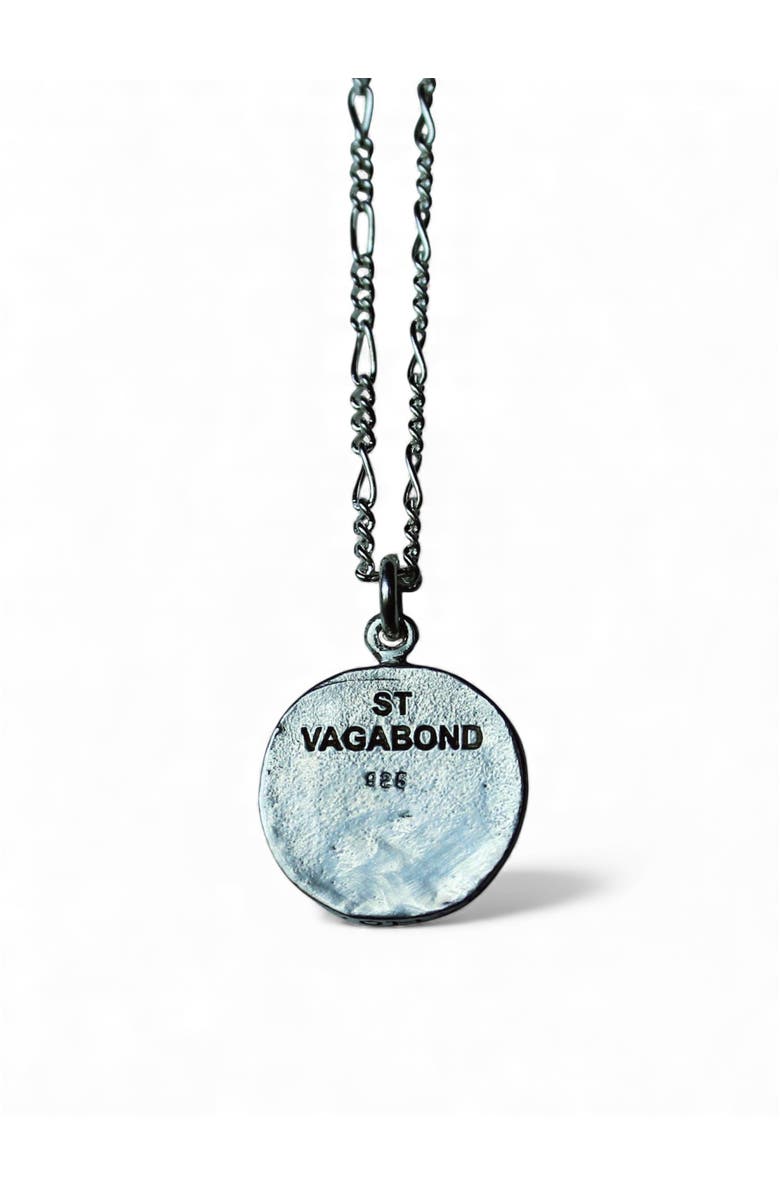 SAINT VAGABOND Joan of Arc Pendant, Main, color, Sterling Silver