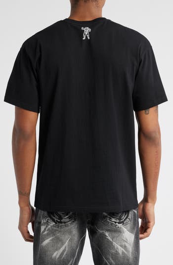 Inked Arch Logo Graphic Cotton T-Shirt