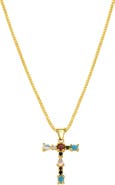 Adornia CZ Initial Pendant Necklace