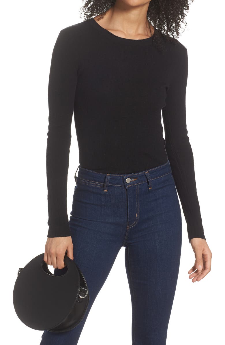 Sole Society Jane Faux Leather Crossbody Bag, Alternate, color,