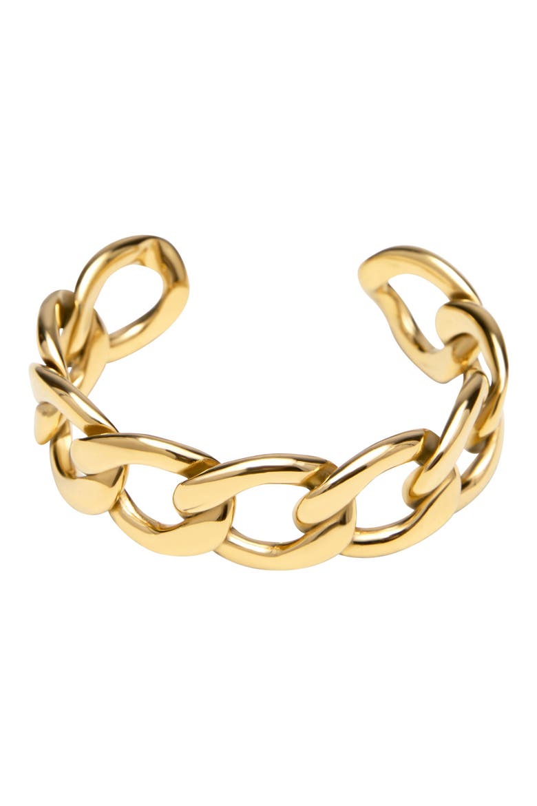 Dakota Cuff Bracelet, Main, color, GOLD