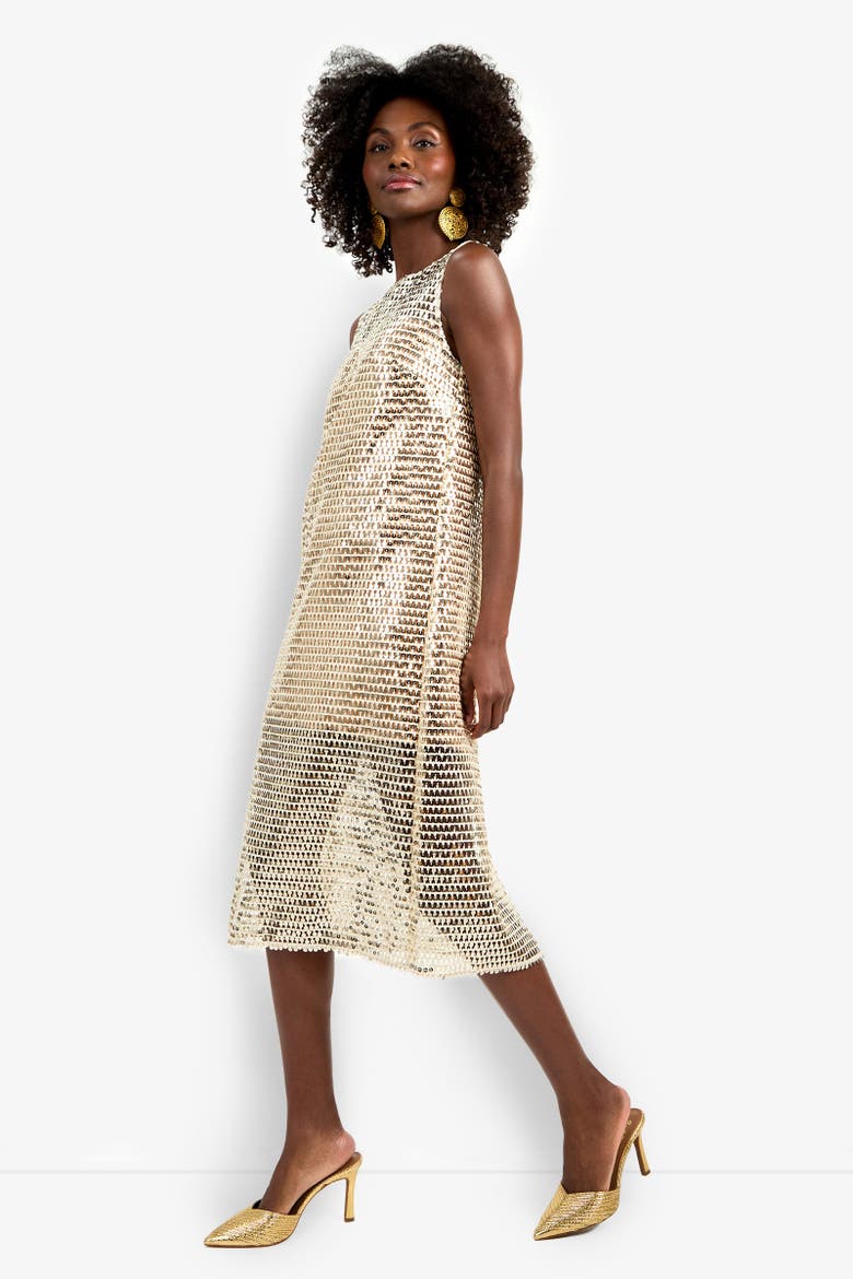 Eleanor Dress, Alternate, color, Bonita Beige