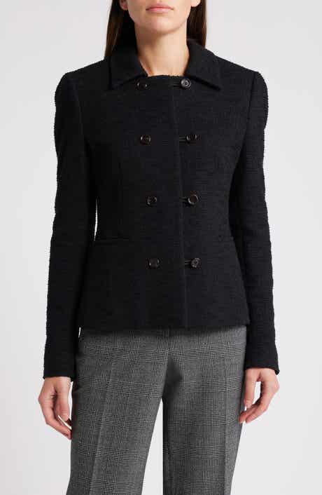 Jopana Double Breasted Tweed Jacket