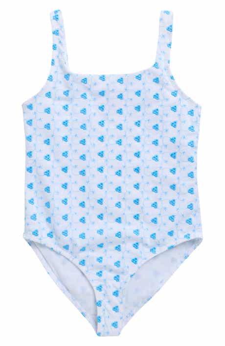 Miken Swim Kids' Eyelet One-Piece Swimsuit
