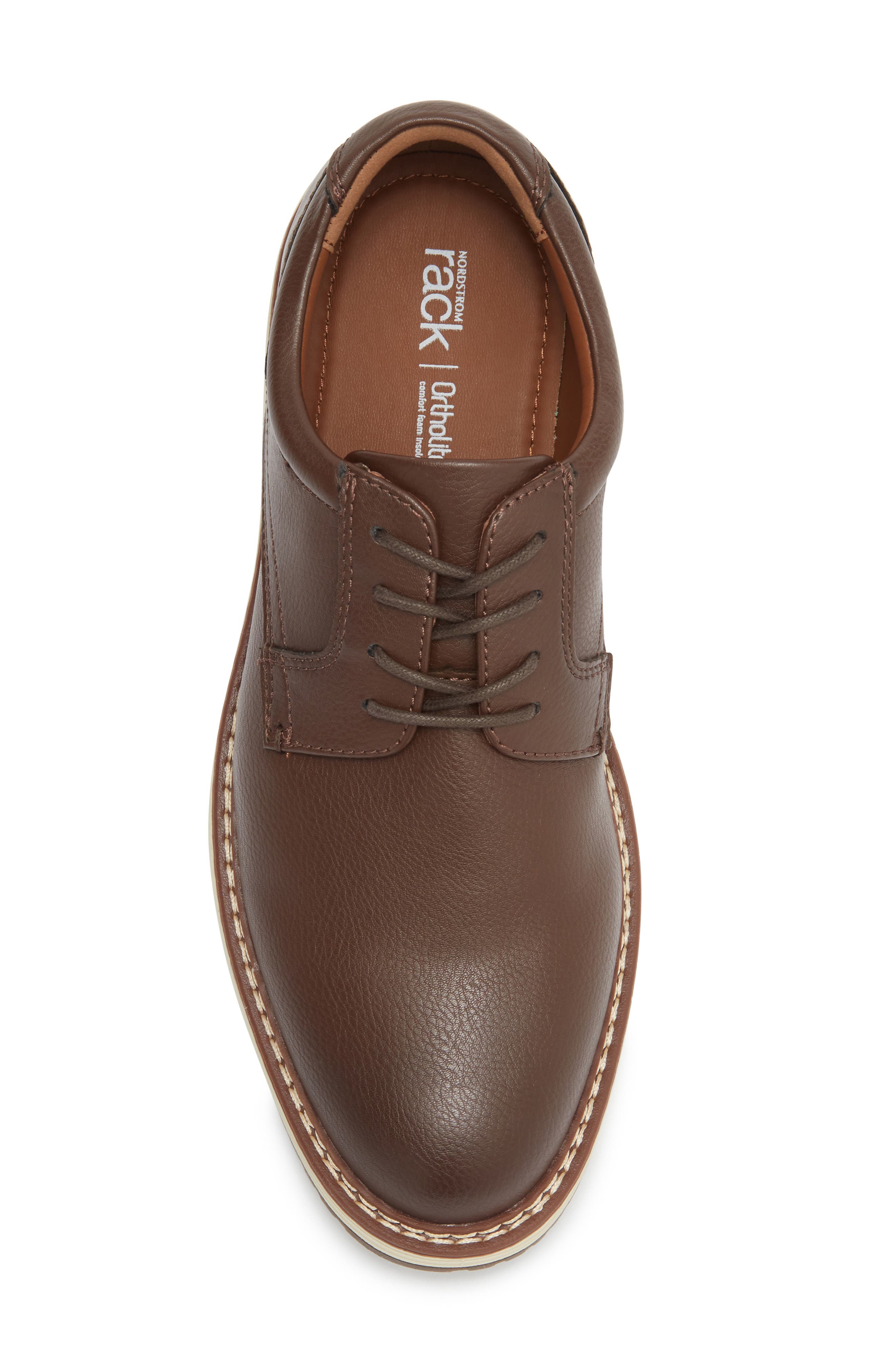 Sven Plain Toe Derby, Alternate, color, BROWN