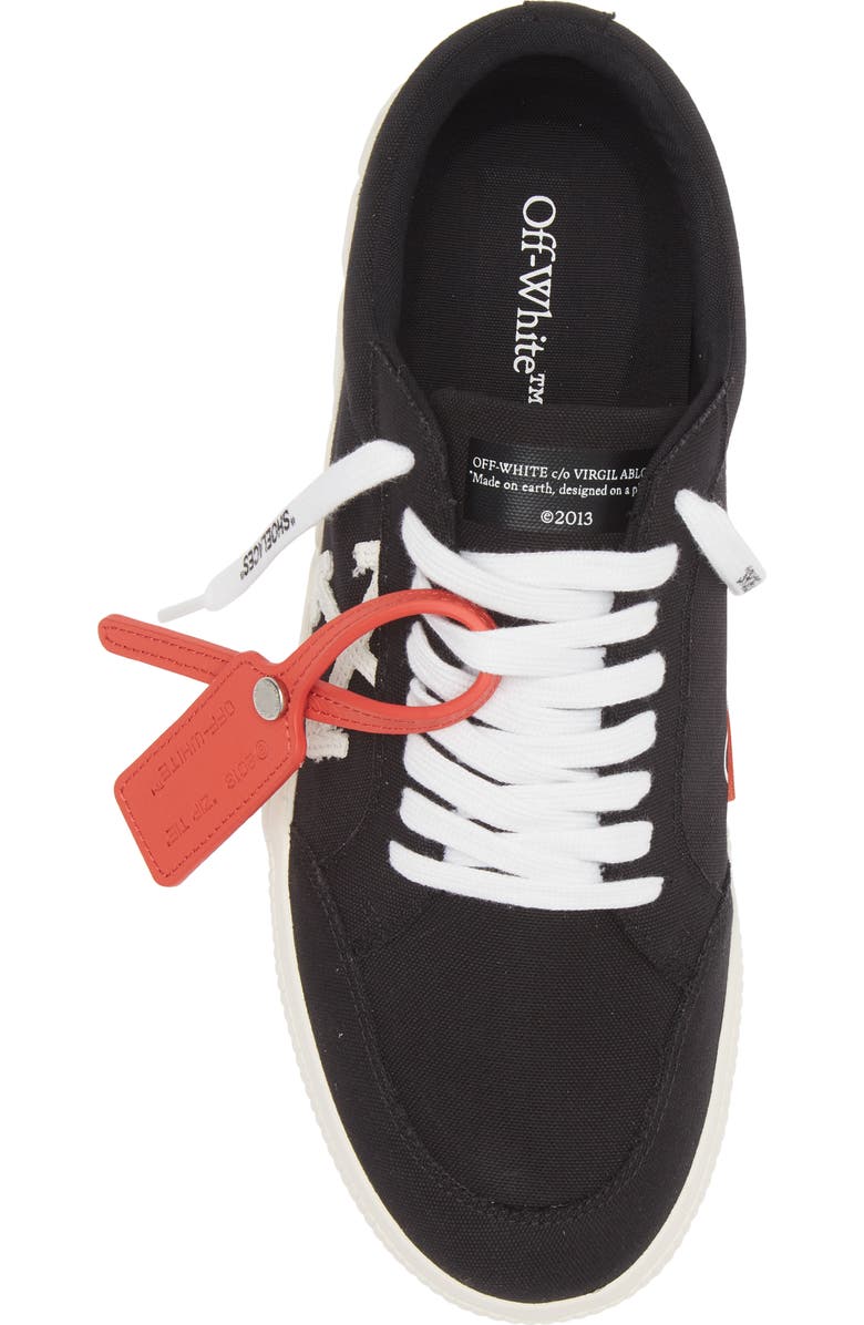 Off-White Low Top Vulcanized Sneaker, Alternate, color,