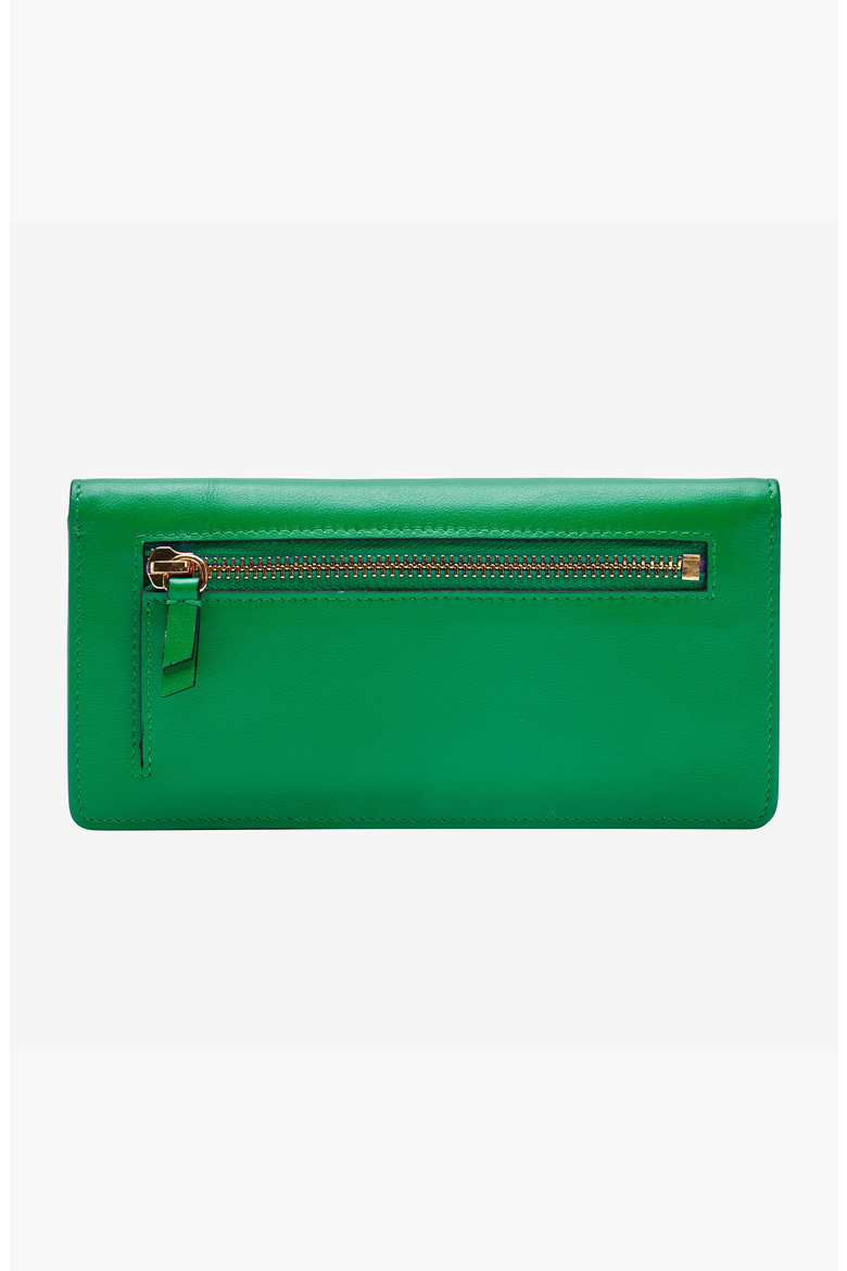 Joy Gusseted Wallet, Alternate, color, Emerald